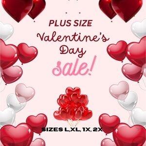 Valentine's Day Plus Size Sale